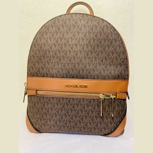 MICHAEL KORS KENLY MEDIUM BACKPACK BROWN